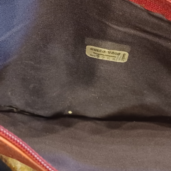 Vintage Medici Firenze Italian brown leather double handle shoulder bag - Picture 5 of 5